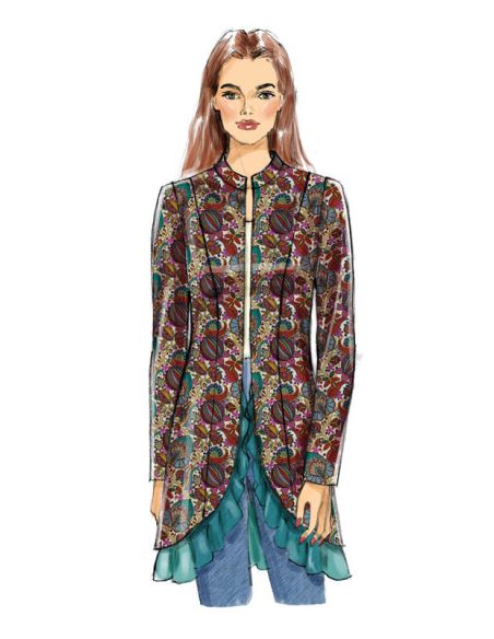 Patron Butterick 6602/A5 - Veste