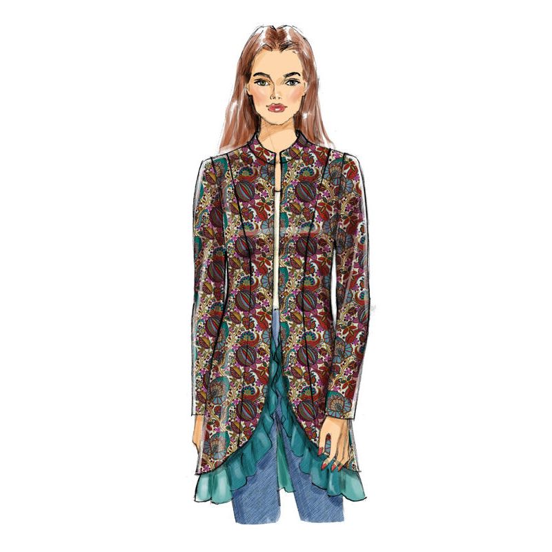 Patron Butterick 6602/A5 - Veste