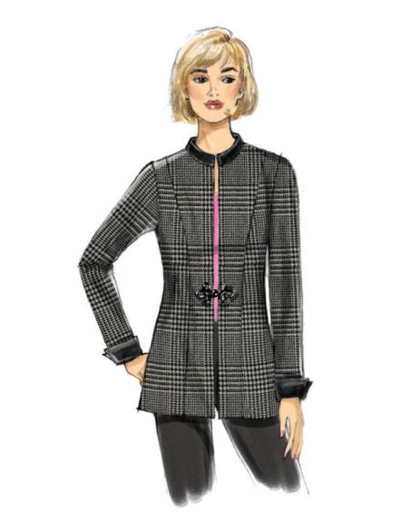 Patron Butterick 6602/A5 - Veste