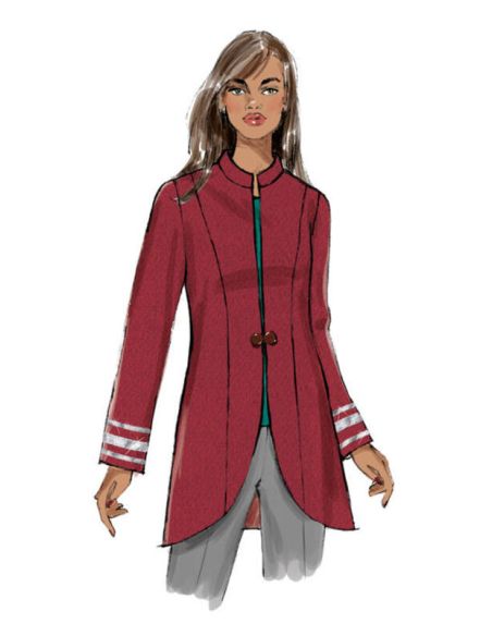 Patron Butterick 6602/A5 - Veste