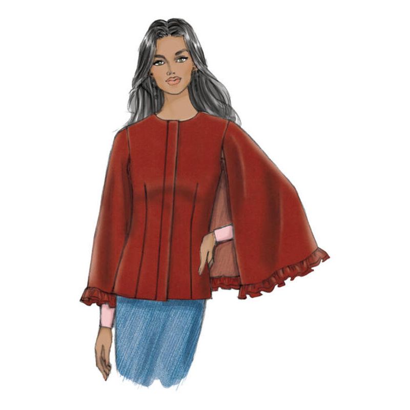 Patron Butterick 6603/A5 - Cape