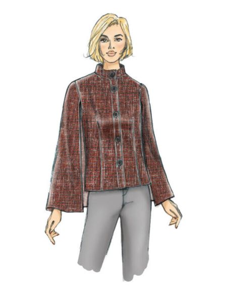 Patron Butterick 6603/A5 - Cape