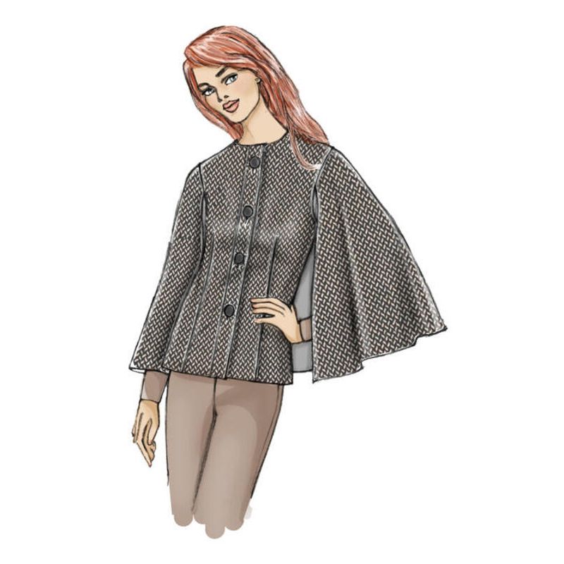 Patron Butterick 6603/A5 - Cape