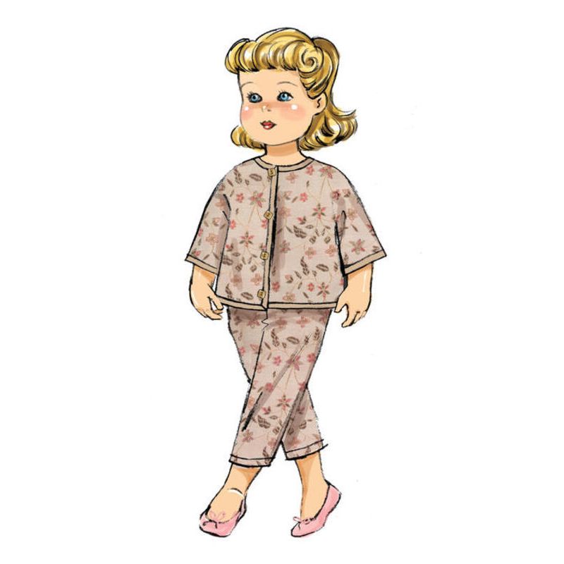 Patron Butterick 6606/OSZ - Vêtement pour poupée de 46cm