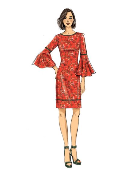 Patron Butterick 6624/B5 - Robe