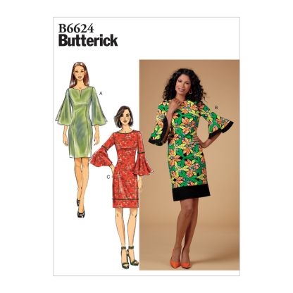 Patron Butterick 6624/B5 - Robe