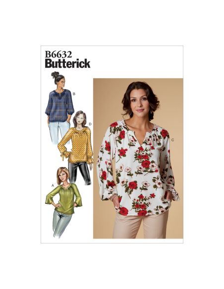 Patron Butterick 6632/A5 - Haut