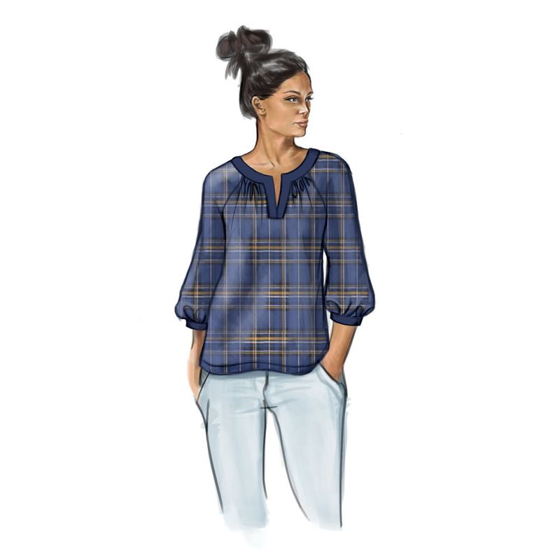 Patron Butterick 6632/A5 - Haut