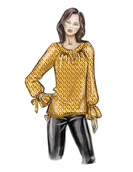 Patron Butterick 6632/A5 - Haut