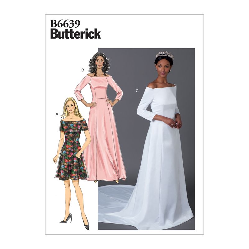 Patron Butterick 6639/E5 - Robe