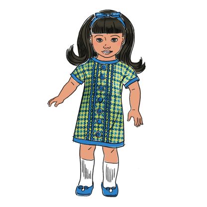 Patron Butterick 6645/OSZ - Vêtement pour poupée de 46cm 2