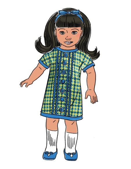 Patron Butterick 6645/OSZ - Vêtement pour poupée de 46cm