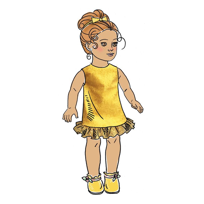 Patron Butterick 6645/OSZ - Vêtement pour poupée de 46cm