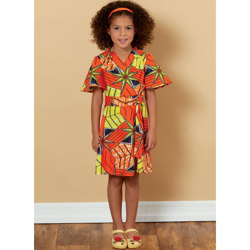 Patron Butterick 6654/A - Robe et ceinture