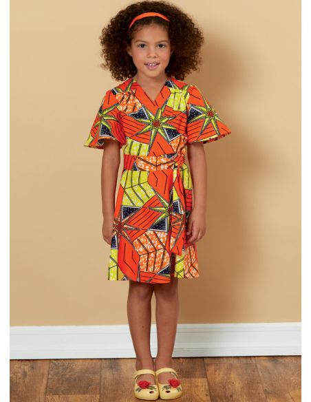 Patron Butterick 6654/A - Robe et ceinture