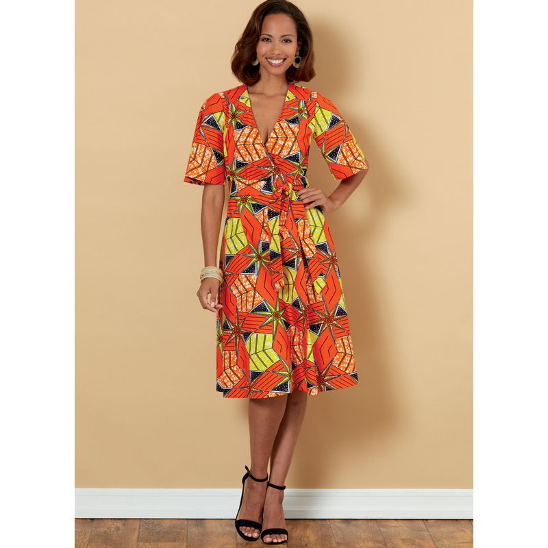 Patron Butterick 6654/A - Robe et ceinture