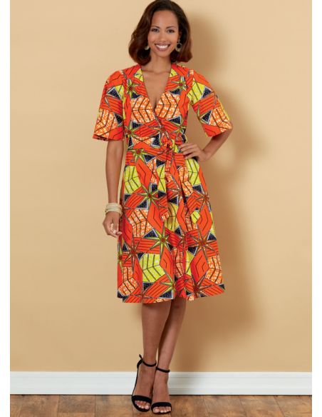 Patron Butterick 6654/A - Robe et ceinture