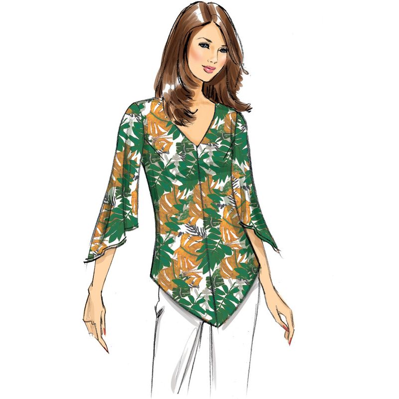 Patron Butterick 6663/A5 - Haut