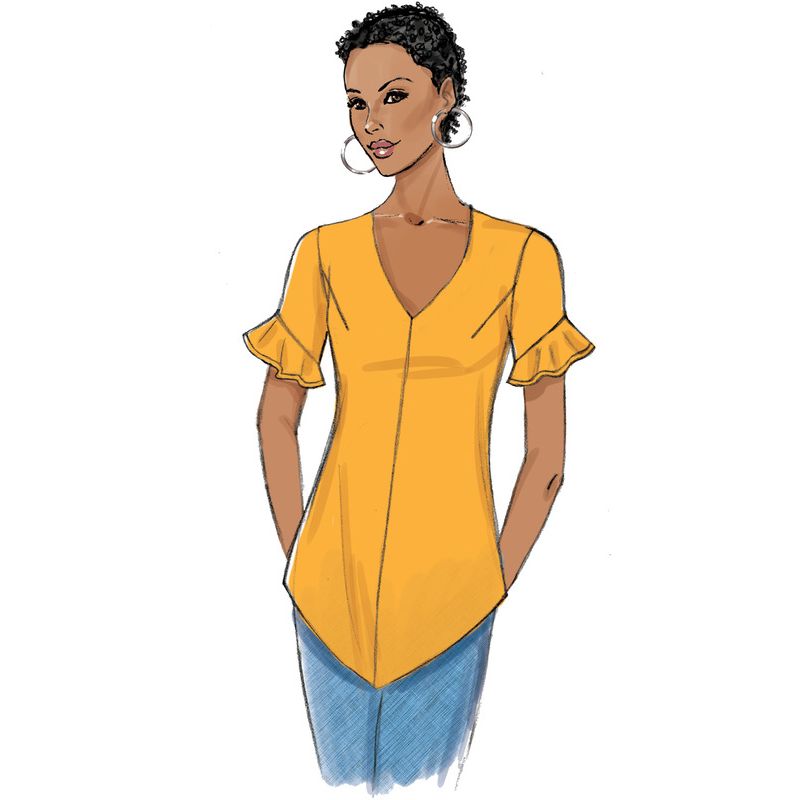 Patron Butterick 6663/A5 - Haut