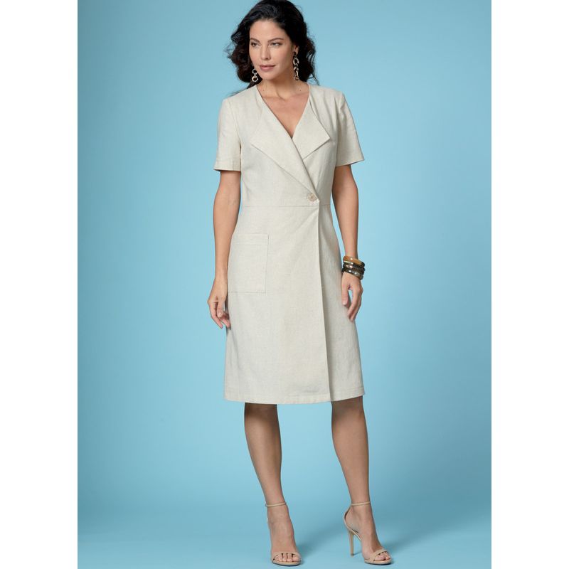 Patron Butterick 6670/A5 - Haut, robe, jupe et pantalon