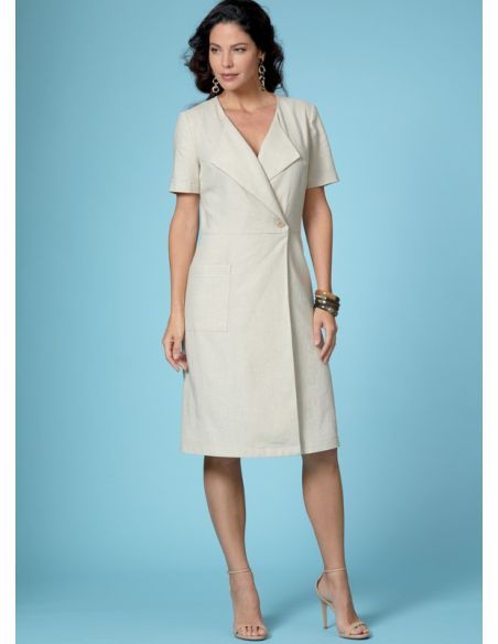 Patron Butterick 6670/A5 - Haut, robe, jupe et pantalon