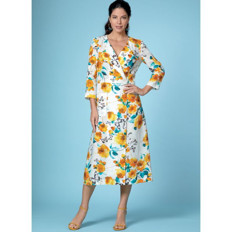 Patron Butterick 6670/A5 - Haut, robe, jupe et pantalon