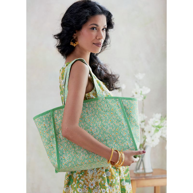 Patron Butterick 6674/A5 - Robe, ceinture et sac à main