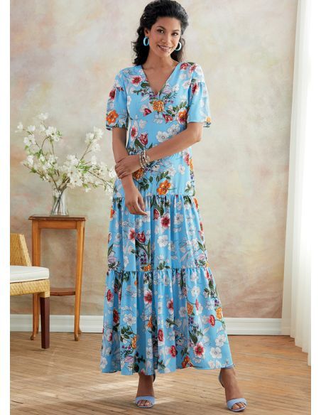 Patron Butterick 6678/A5 - Robe