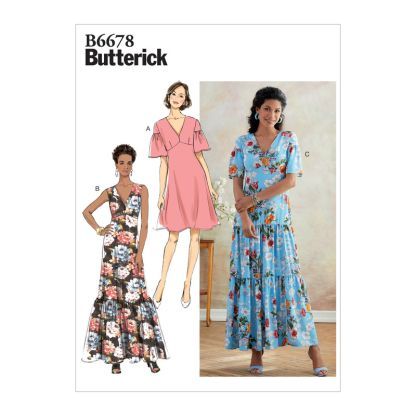 Patron Butterick 6678/A5 - Robe
