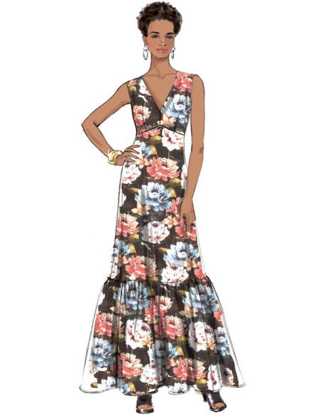 Patron Butterick 6678/A5 - Robe