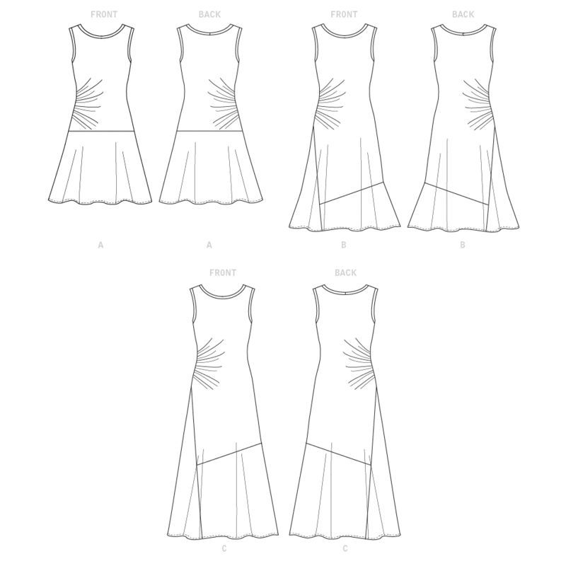 Patron Butterick 6680/A5 - Robe