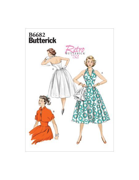 Patron Butterick 6682/A5 - Robe et veste