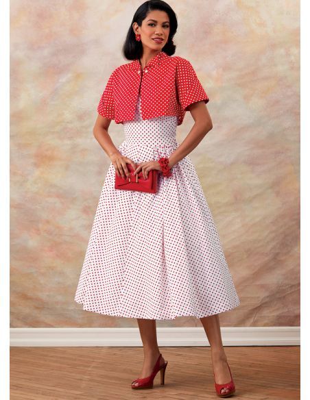 Patron Butterick 6682/A5 - Robe et veste