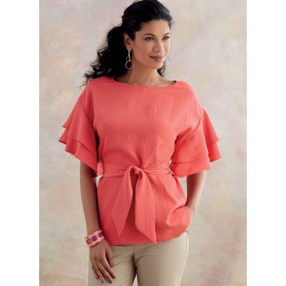 Patron Butterick 6685/Y - Haut et ceinture 2