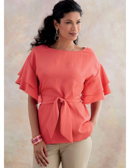 Patron Butterick 6685/Y - Haut et ceinture