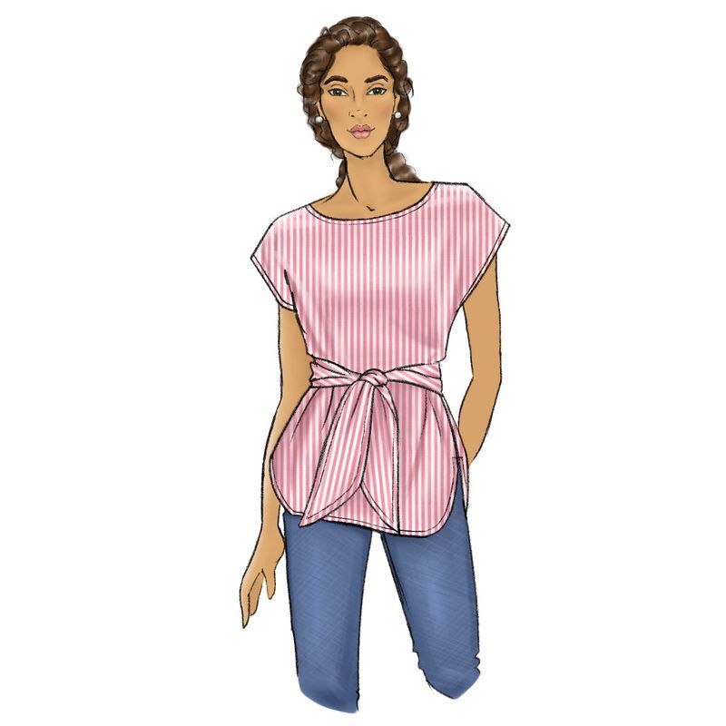 Patron Butterick 6685/Y - Haut et ceinture