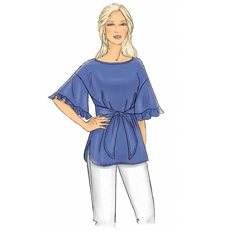 Patron Butterick 6685/Y - Haut et ceinture