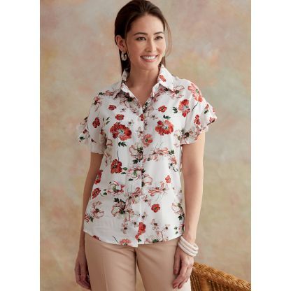 Patron Butterick 6686/A5 - Haut 2