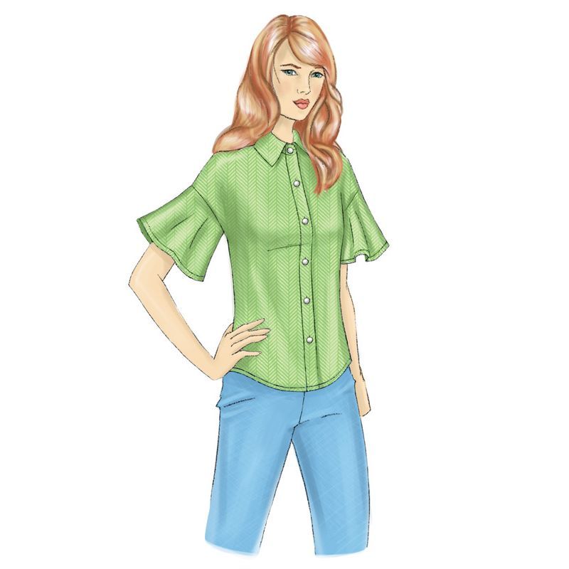 Patron Butterick 6686/A5 - Haut