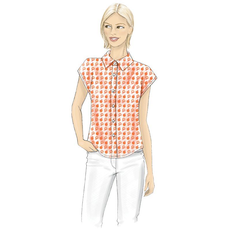 Patron Butterick 6686/A5 - Haut