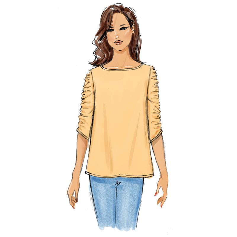 Patron Butterick 6687/Y - Haut