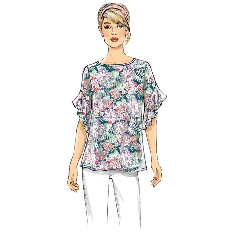 Patron Butterick 6687/Y - Haut