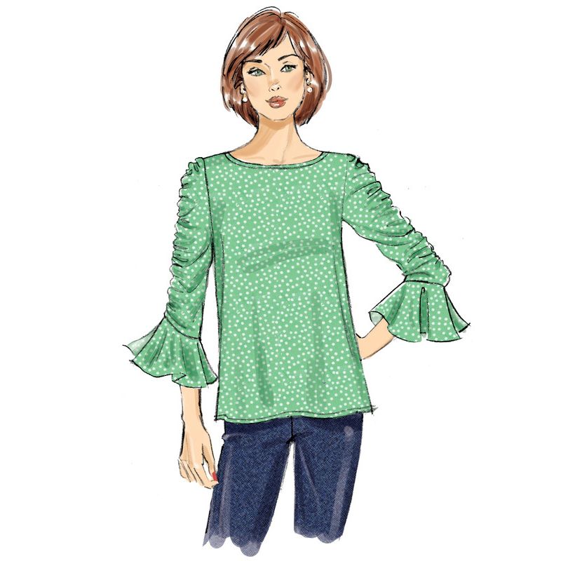 Patron Butterick 6687/Y - Haut