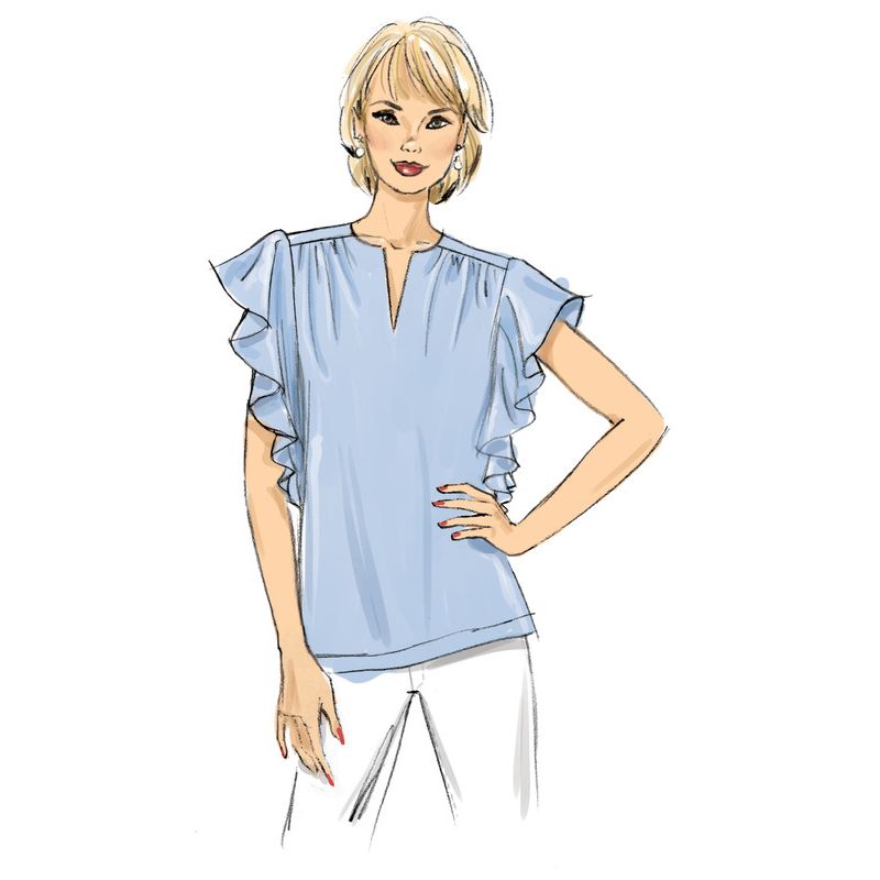 Patron Butterick 6688/A5 - Haut