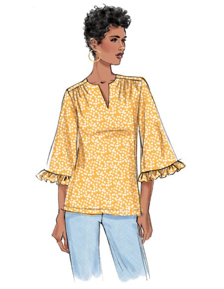 Patron Butterick 6688/E5 - Haut