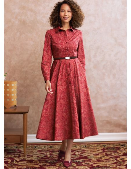 Patron Butterick 6702/A5 - Robe