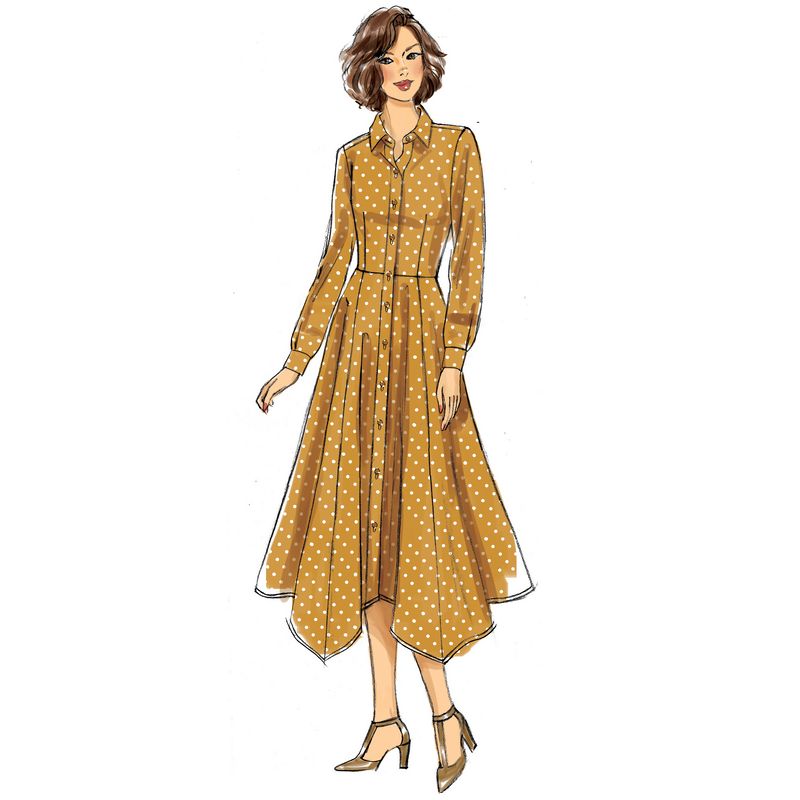 Patron Butterick 6702/A5 - Robe