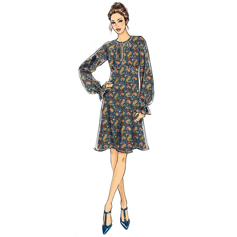 Patron Butterick 6705/A5 - Robe