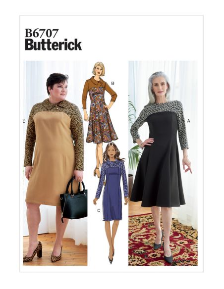 Patron Butterick 6707/B5 - Robe