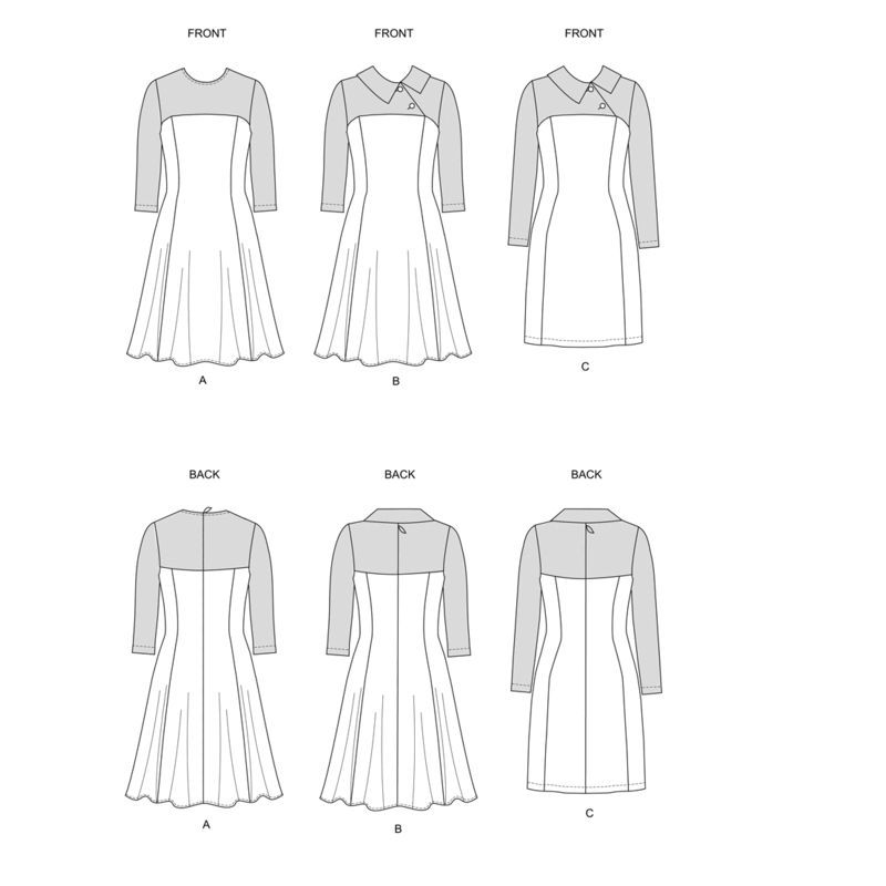 Patron Butterick 6707/B5 - Robe